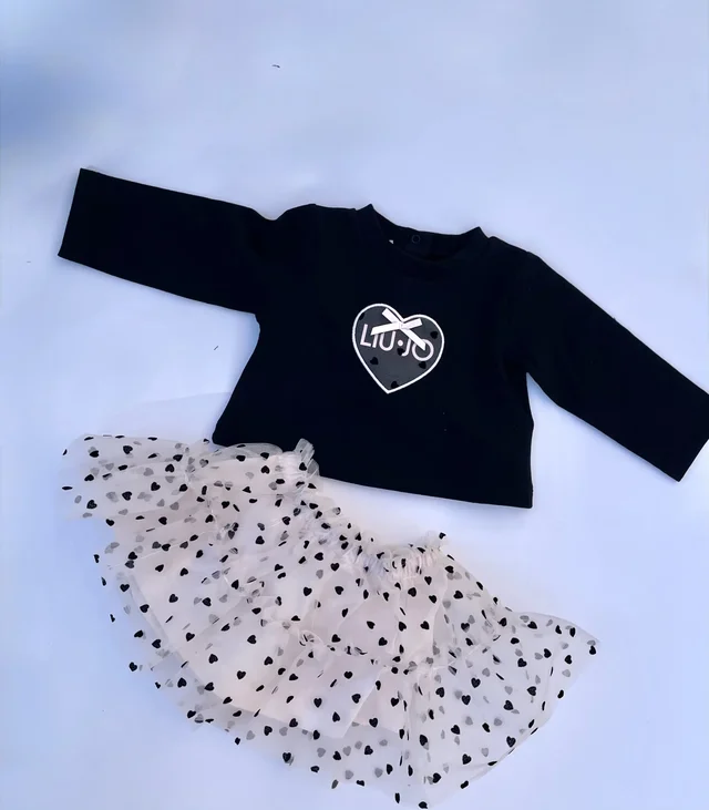 Set due pezzi felpa e gonna Liu Jo per neonata