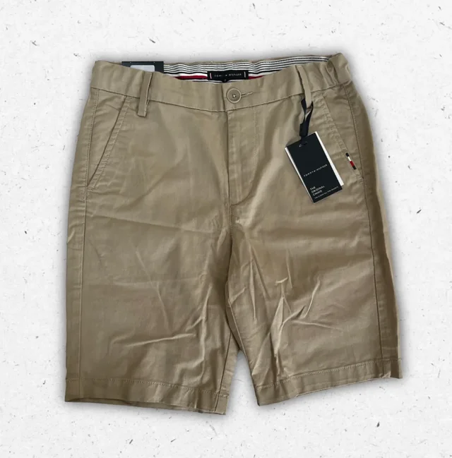 Short chino Tommy Hilfiger beige per bambino