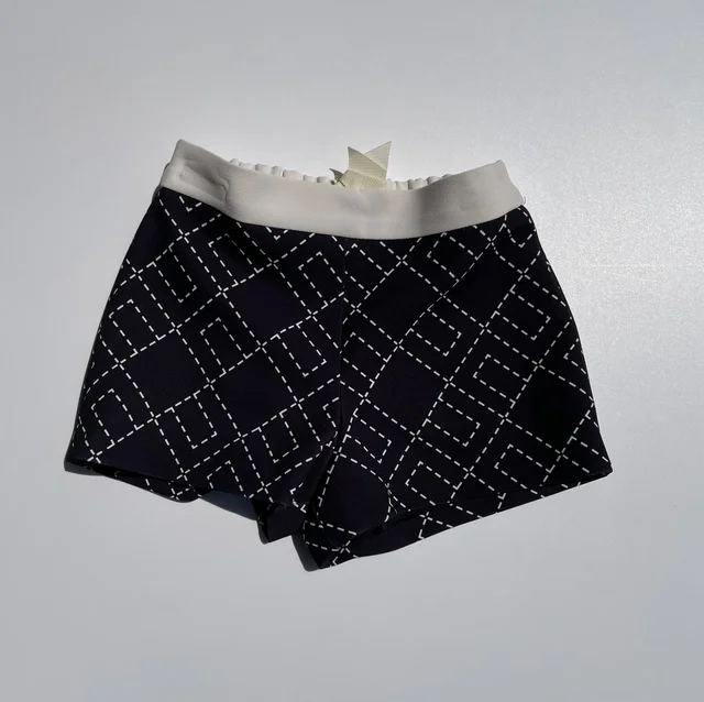 Short nero e bianco Elisabetta Franchi per ragazza