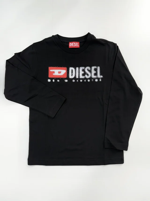 T-shirt maniche lunghe Diesel per ragazzo
