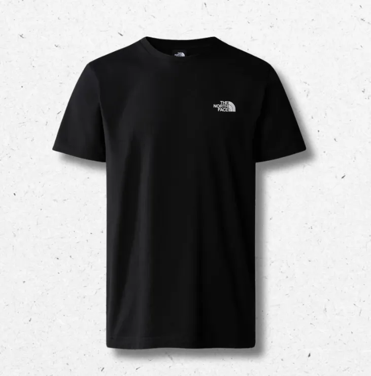 T-shirt unisex Box NSE The North Face, girocollo manica corta, stampa a base d'acqua, collezione Autunno Inverno 26/27