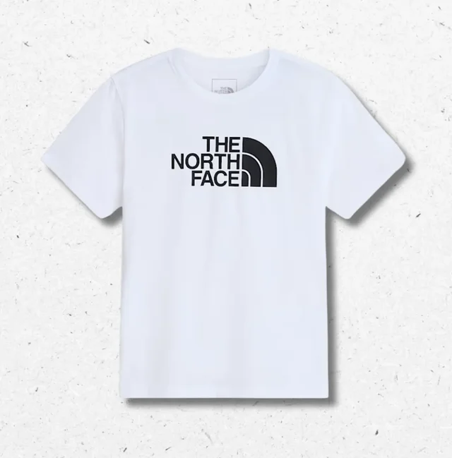 T-shirt Ragazzo The North Face Evolution Half Dome in Cotone Rigenerativo Circular Design