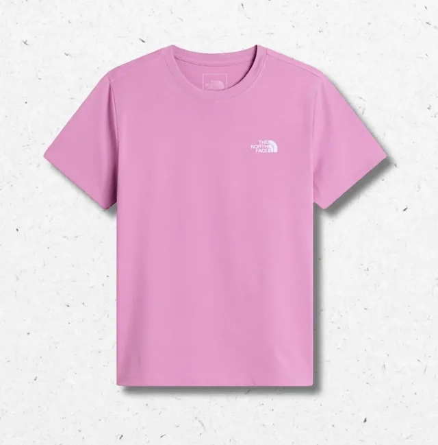 T-shirt Ragazzo The North Face Evolution Simple Dome in Cotone Circular Design