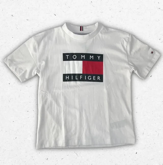 T-shirt Tommy Hilfiger Ragazzo Logo Box Graphic