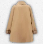 Trench classico da ragazza Herno modello IM000005 in cotone color cammello con cintura in vita e chiusura doppiopetto. 1